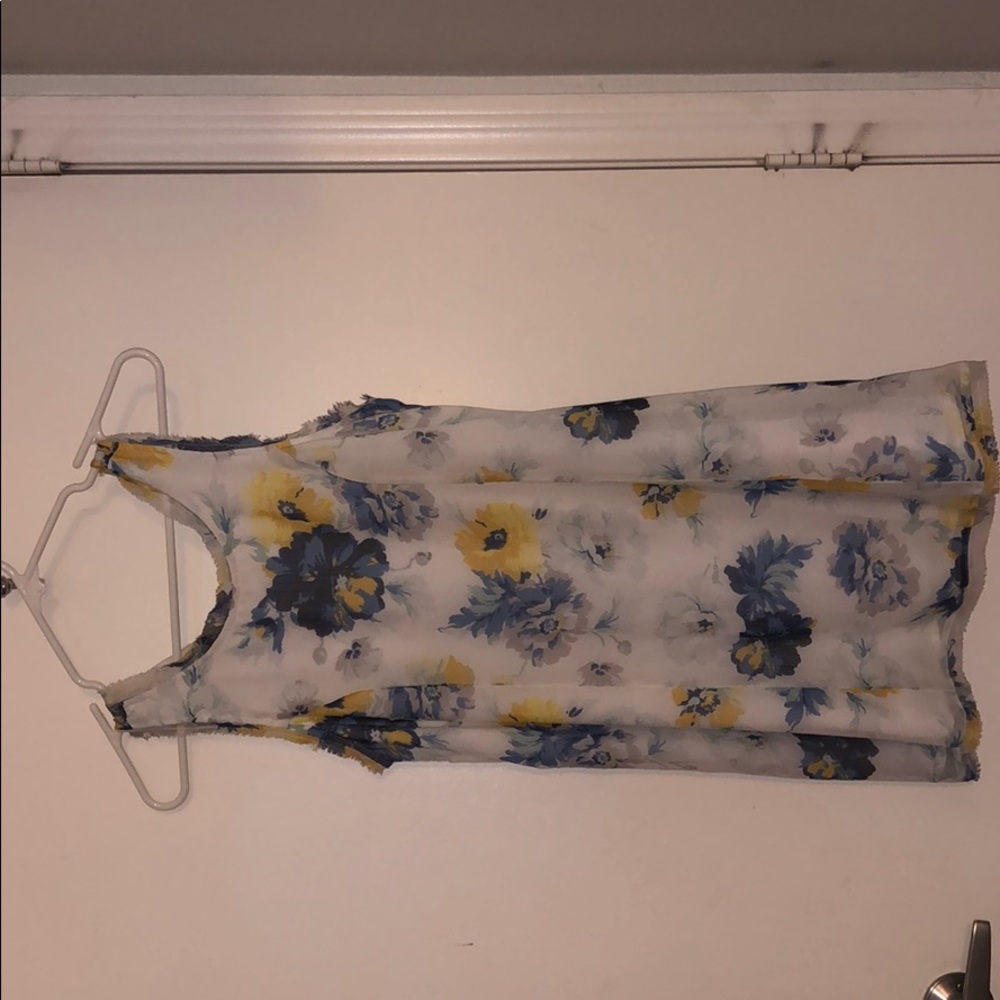 Abercrombie flower patterned dress